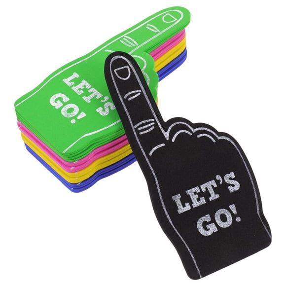 EIGTHTAIL 10Pcs Sports Cheering Foam Fingers Football Party Favors Foam Finger Cheering Foam Fingers