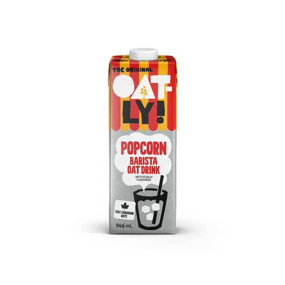 Oatly Boisson d'avoine Barista Maïs soufflé