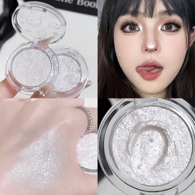 Matte White Highlight Palette Black Monochrome Eyeshadow Palette XUH S2N4