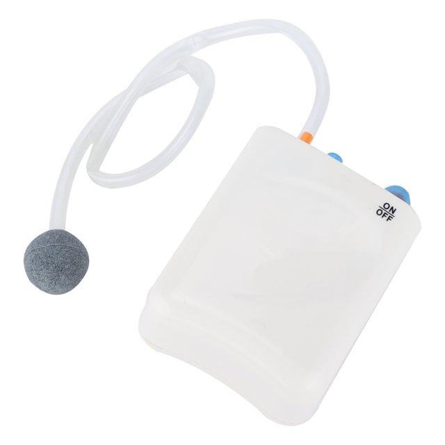 Air Pump, Quiet Battery Powered Small Oxygen Pump For Aquarium For Fish Tanks