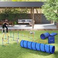 thumbnail image 2 of PawHut Dog Agility Training Equipment Set, Pet Obstacle Course w/ Carry Bag, 2 of 10