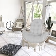 thumbnail image 4 of LSLJS Coussin de Panier Coussin Épaissi et Agrandi Balançoires Coussin de Sofa Simple Coussin de Chaise Suspendue Domestique Coussin en Tissu pour Chaise Berceaux Intérieur et Extérieur Coussin de Chaise, 4 of 7