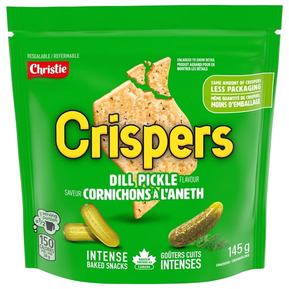 Crispers, Dill Pickle Flavour, Salty Snacks, Is It a Chip or a Cracker