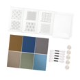 thumbnail image 4 of braveheart Sashiko Coaster Kit Embroidery Starter Kit Quilting Art for Craft Set C, 4 of 6