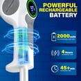 thumbnail image 2 of Bell + Howell Scrubtastic Pro 4 Piece Rechargeable Power Scrubber Set with 3 Speeds and Extendable Handle, 2 of 9