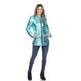 thumbnail image 4 of White Mark Women's Metallic Puffer Coat, 4 of 6