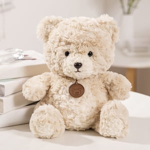 TIMIFIS Plush Doll 13.8 Inch Teddy Bear Classic Teddy Bear Plush Toy Cute Little Zoo Plush Toy Boys and Girls Holiday Birthday Gift Soothing Children Doll Stuffed & Plush Animals