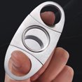 thumbnail image 4 of Cigar Cutter,Stainless Steel Double Blade Double Blade Cigar Cutter Stainless Steel Cigar Cutter Eco-Friendly Materials, 4 of 10