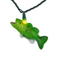 thumbnail image 5 of Northlight Bass Fish and Bobber Patio Light Set - 6' Green Wire - 10ct, 5 of 5