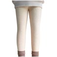thumbnail image 5 of cfhntfmh Baby Girls Leggings Soft Ribbed High Elastic Waisted Solid Color Leggings Todder Infant Fall Winter Clothes, 5 of 5