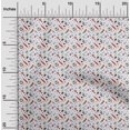 thumbnail image 2 of oneOone Rayon White Fabric Sports Fabric For Sewing Printed Craft Fabric By The Yard 56 Inch Wide, 2 of 4