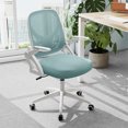 thumbnail image 4 of Costway Mesh Office Chair with Lumbar Support & Flip-up Arms Rolling Casters for Work, 4 of 10