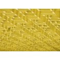 thumbnail image 1 of Ahgly Company Tapis d'Intérieur Rectangulaire Transitionnel Lavable à la Machine, Jaune Or Vif, 4 Pieds x 6 Pieds, 1 of 7