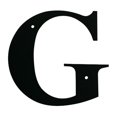 thumbnail image 1 of Village Wrought Iron LET-G-S Lettre g Petite, 1 of 1