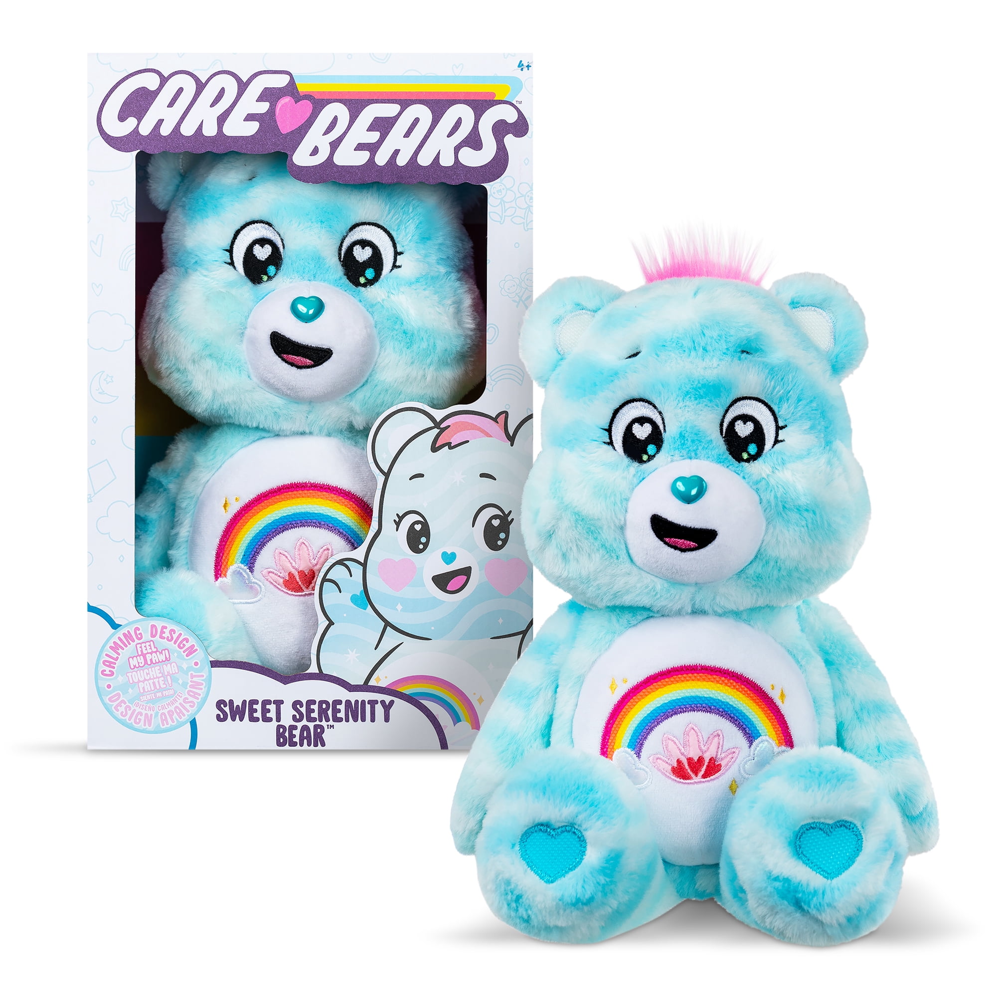 Peluche moyenne Care Bears (éco) - Ours doux et serein