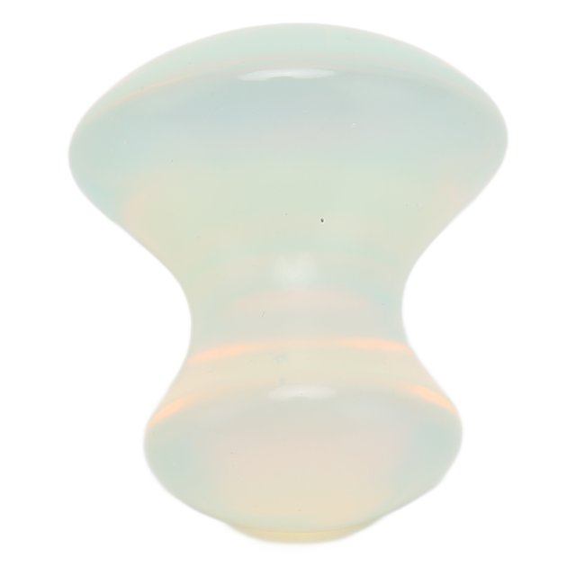 Gua Sha Scraping Stone, Opal Gua Sha Massage Tool Polished Rounded Ergonomic Mushroom Shaped Hand Made For Face