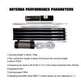 thumbnail image 1 of JPC-12 Antenne GPS Portable à Ondes Courtes HF 7 MHz-50 MHz 100 W 8 Bandes QRP pour Radio Ham, 1 of 11