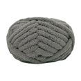 thumbnail image 1 of Tnarru Chunky Wool Yarn Jumbo Yarn Washable Hand Knitting DIY Weight Yarn Bulky Yarn for Tapestry Bed Fence Throw Rug Making Deep Gray, 1 of 8