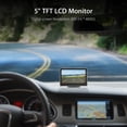 thumbnail image 2 of Digital Wireless Backup Camera & 5'' Monitor kit RV/Car/Trailer/Truck High-Speed Observation System IP68 Waterproof Rear/Side/Front View Continous/Reversing Use Guide Lines ON/Off, 2 of 3