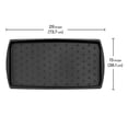 thumbnail image 2 of Mainstays Soho 15x29 Boot Tray, Waterproof Floor Protector, Black, for Entryway, Mudroom, Garage, Multi-Purpose Use, 2 of 6
