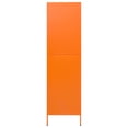 thumbnail image 2 of vidaXL Wardrobe Orange 90x50x180 cm Steel, 2 of 5
