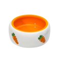 thumbnail image 2 of fastboy Non Slip Rabbit Feeder Bowl Feeding Basin for Hedgehog Gerbils Puppy Kitten 11cmx4.5cm Round, 2 of 9