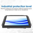 thumbnail image 3 of GreenTouch High Brightness 19 Inch 10 Points Open Frame PCAP Touchscreen Monitor,1280 x 1024,Black, 3 of 7