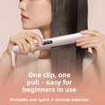 thumbnail image 4 of 4 Temp Ceramic Floating Plate Hair Straightener Flat Iron for All Hair Types, 4 of 8