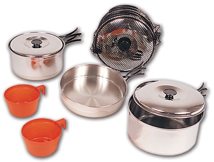 North 49 Stainless Steel Cookset Medium