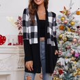 thumbnail image 2 of Cardigan à Manches Longues pour Femmes, Cardigan d'Automne à devant Ouvert avec Poches, Duster Décontracté, Chandail Cardigan Léger, 2 of 5