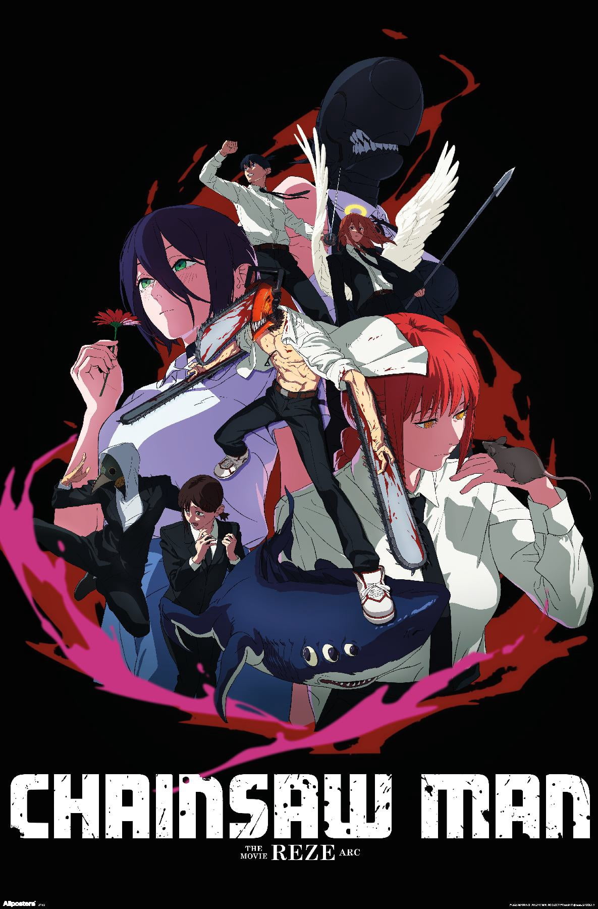 CHAINSAW MAN - LE FILM : ARC REZE (2025) - AFFICHE TEASER