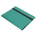 thumbnail image 2 of Trading Card Binder, Card Binder PP Material Colored Cover  For Home For Game Card Green, 2 of 8