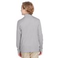 thumbnail image 2 of Youth Zone Sonic Heather Performance Quarter-Zip - ATHLETIC HEATHER - M, 2 of 3