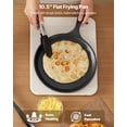 thumbnail image 4 of VEVOR 10 Inch Tortilla Press Chapati Maker Roti Dough Maker Heavy Duty Cast Iron, 4 of 9
