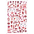 thumbnail image 2 of TopLLC Nail Stickers Nail Sticker Europe And America Halloween Halloween Red Matching Sticker Nail stickers, 2 of 8
