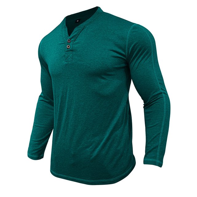 RXIRUCGD Pull Décontracté Mode pour Hommes Couleur Unie Manches Longues Col Rond, Vert, Taille : m