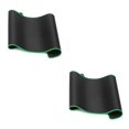 thumbnail image 2 of Transemion 2020 Hot Non Wear Resistant Computer Notebook Soft Edge Seamed Mouse Pad Office Rubber Fabric Mat green 280*350*3mm 2Set, 2 of 6