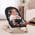 thumbnail image 4 of Dream On Me SleekSway Portable Rocker, Black White, 4 of 7