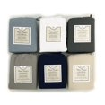 thumbnail image 3 of Cotton House - Ensemble de Draps en Microfibre Infroissable, Format Jumeau, Bleu Foncé, 3 of 3