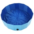 thumbnail image 4 of Foldable Bathtub For Dogs Cats Pvc Pet Bathing Pool Pet Bath Swimming Tub, Foldable Pet Bath Swimming Tub Dog Pool, Pet Product For Bathing Pools Pet Dog Pet Blue L, 4 of 8
