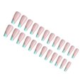 thumbnail image 1 of ruzhgo Faux Ongles Longueur Cercueil Résistants aux Rayures Ongles à Presser Amovibles Bout d'Ongle Ajustable Autocollants de Manucure Filles Type 1 Type 20, 1 of 6