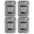 thumbnail image 1 of 4 Pcs Iron Antique Hasp Lock for Jewelry Box Suitcase Buckle Vintage Clip Buckle, 1 of 8