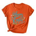 thumbnail image 2 of EGNMCR Easter Print Chemises Pour les Femmes Graphiques Tees Chemises Pour les Femmes Pâques Imprimé Col Rond Manches Courtes T-shirt Ample Top Tshirt Pour les Femmes sur l'Autorisation, 2 of 3