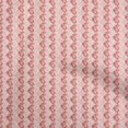 thumbnail image 1 of oneOone Velvet Light Pink Fabric Asian Ikat Sewing Craft Projects Fabric Prints By Yard 58 Inch Wide, 1 of 3