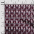 thumbnail image 1 of oneOone Viscose Chiffon Fabric Damask Ikat Print Sewing Fabric BTY 42 Inch Wide, 1 of 4