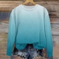 thumbnail image 4 of Yuyuzo Chandails en Molleton pour Filles Col Rond Manches Longues Décontracté Confortable Bloc de Couleur Pull d'Automne, 4 of 4