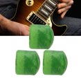 thumbnail image 4 of Guitar Volume Knob, Electric Guitar Knob 3Pcs Easy Installation Plastic With Wrench For Adjusting Green, 4 of 8