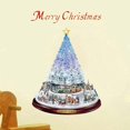 thumbnail image 4 of Décalcomanies DIY en PVC Sculpture Rotative Arbre de Noël Autocollants de Fenêtre de Noël Décoration de Noël Décoration de Maison Autocollant Mural(E), 4 of 7