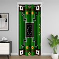 thumbnail image 1 of Erosebridal Green Aztec Door Curtain For Door Window 34x80,Hippie Boho Door Drape, 1 of 5