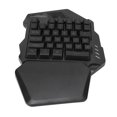 thumbnail image 1 of Gaming Keyboard, One Handed Gaming Keyboard RGB Lighting  For Computer, 1 of 8